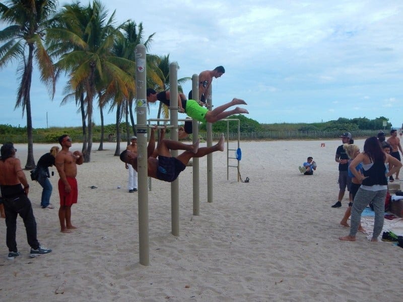 Miami outside gym