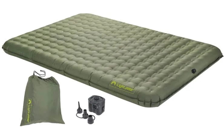 A guide on choosing the best air mattress or sleeping pad for the trail 9 LightSpeed Outdoors TPU airbed