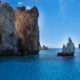 Greek Island, Rocks, Sea, Blue Sky, Poliegos