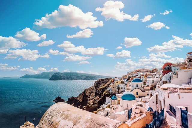 Hiking up and around the Caldera of Santorini 36 architecture beach city 1285625