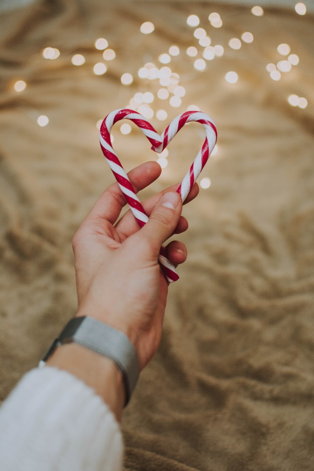 red and white heart shaped candy 1722258