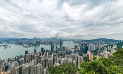 city buildings and green trees near ocean 1337144