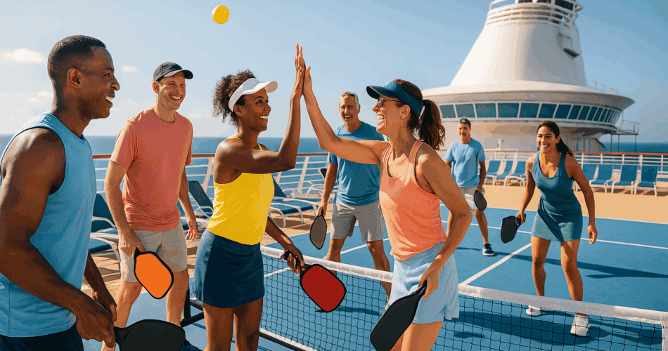 Cruise Ships with Pickleball