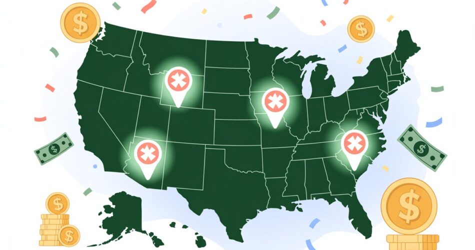Mapping America’s Biggest Winners: The U.S. States With the Most Sweepstakes Jackpots 4 Sweepstakes Jackpots